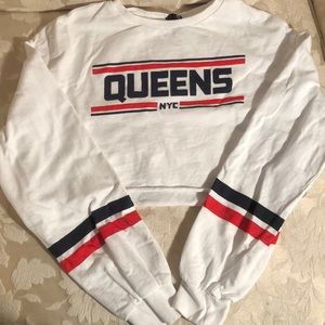 H&M top that shows stomach